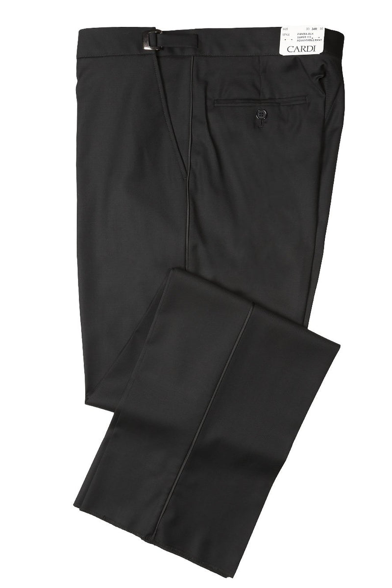 Louis Vuitton Wool Tuxedo Cigarette Pants BLACK. Size 54